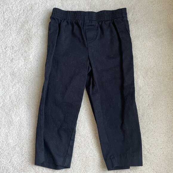 Izod Christmas Reindeer Snowflake Outfit Sweater Vest Shirt Pants Size 24 months - Picture 13 of 16